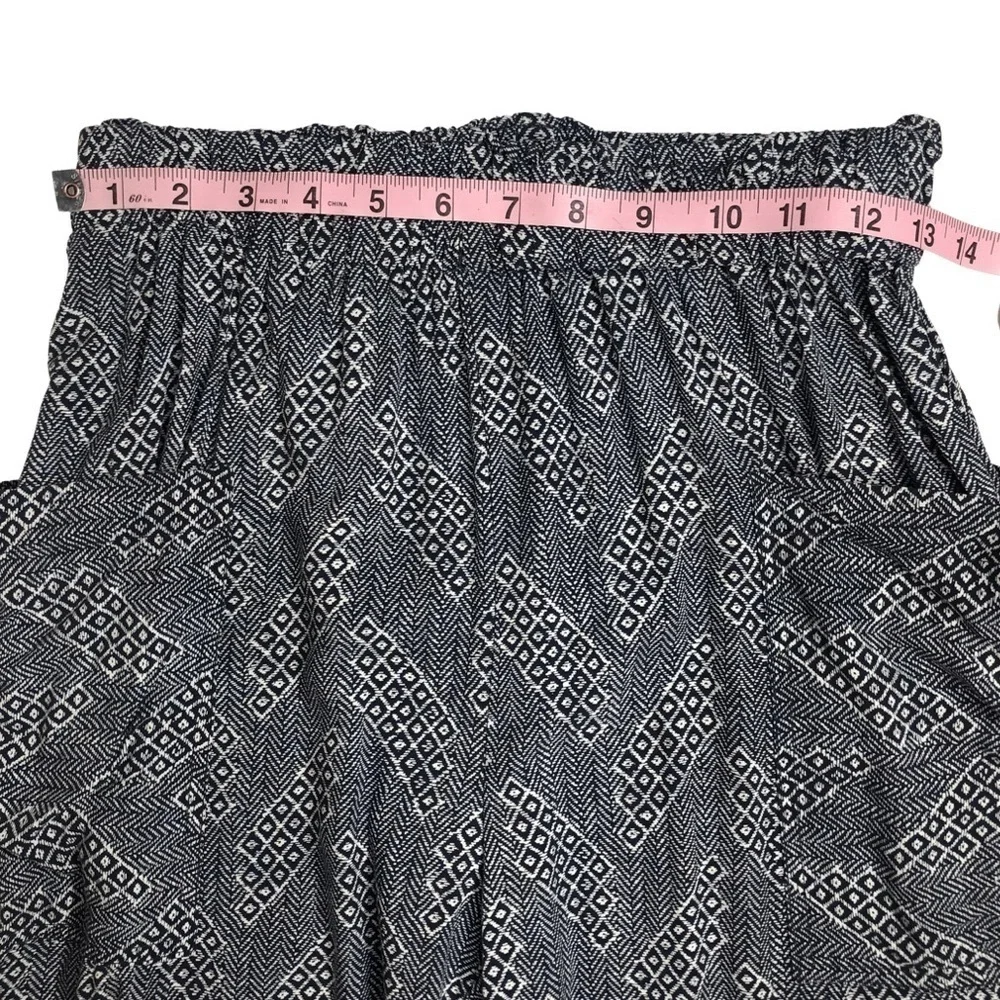 Urban Outfitters Navy and White Harem Pants Sz S
